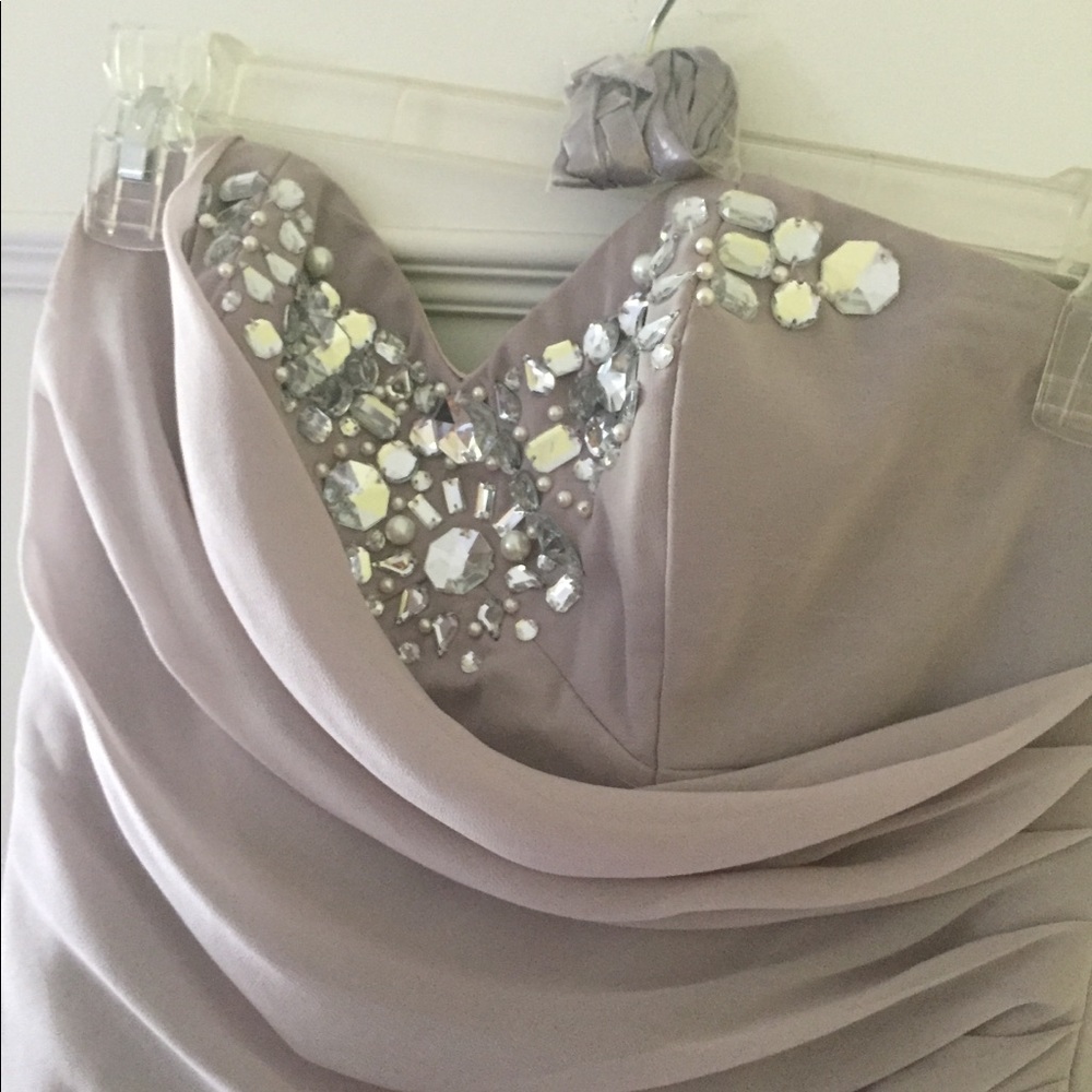 Lilac prom dress - Picture 2 of 4